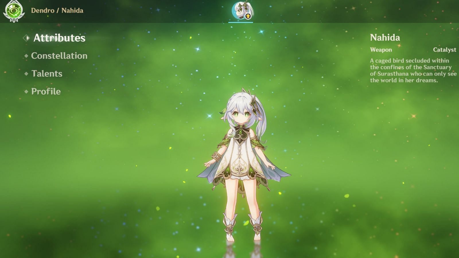 Picture of Nahida (Image via HoYoverse)